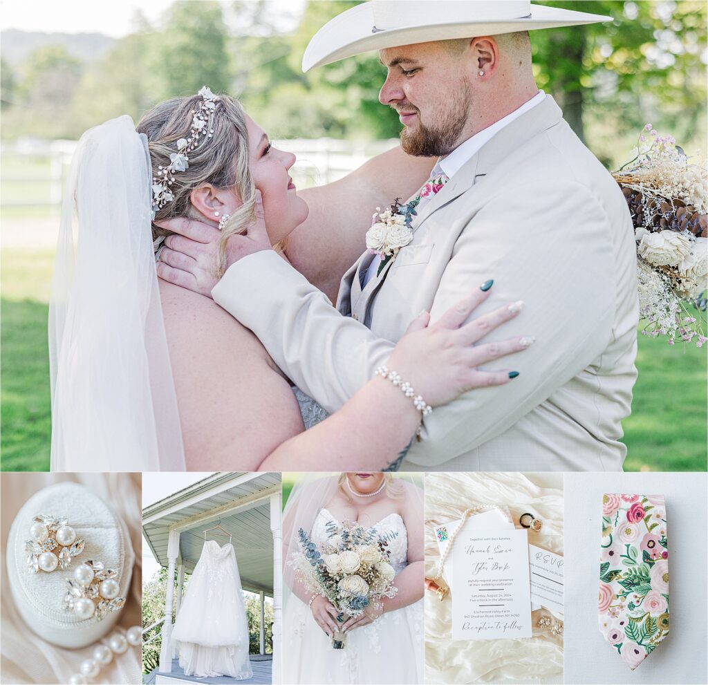 Summer Enchanted Valley Farm Olean NY Wedding